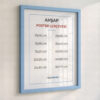 mavi-ahşap-çerçeve